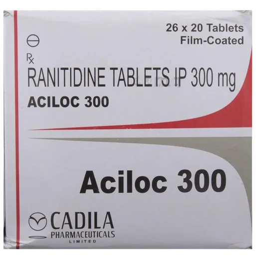 aciloc 300mg tablet 20's
